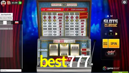 Descubra o Mundo do Cassino Online com best777